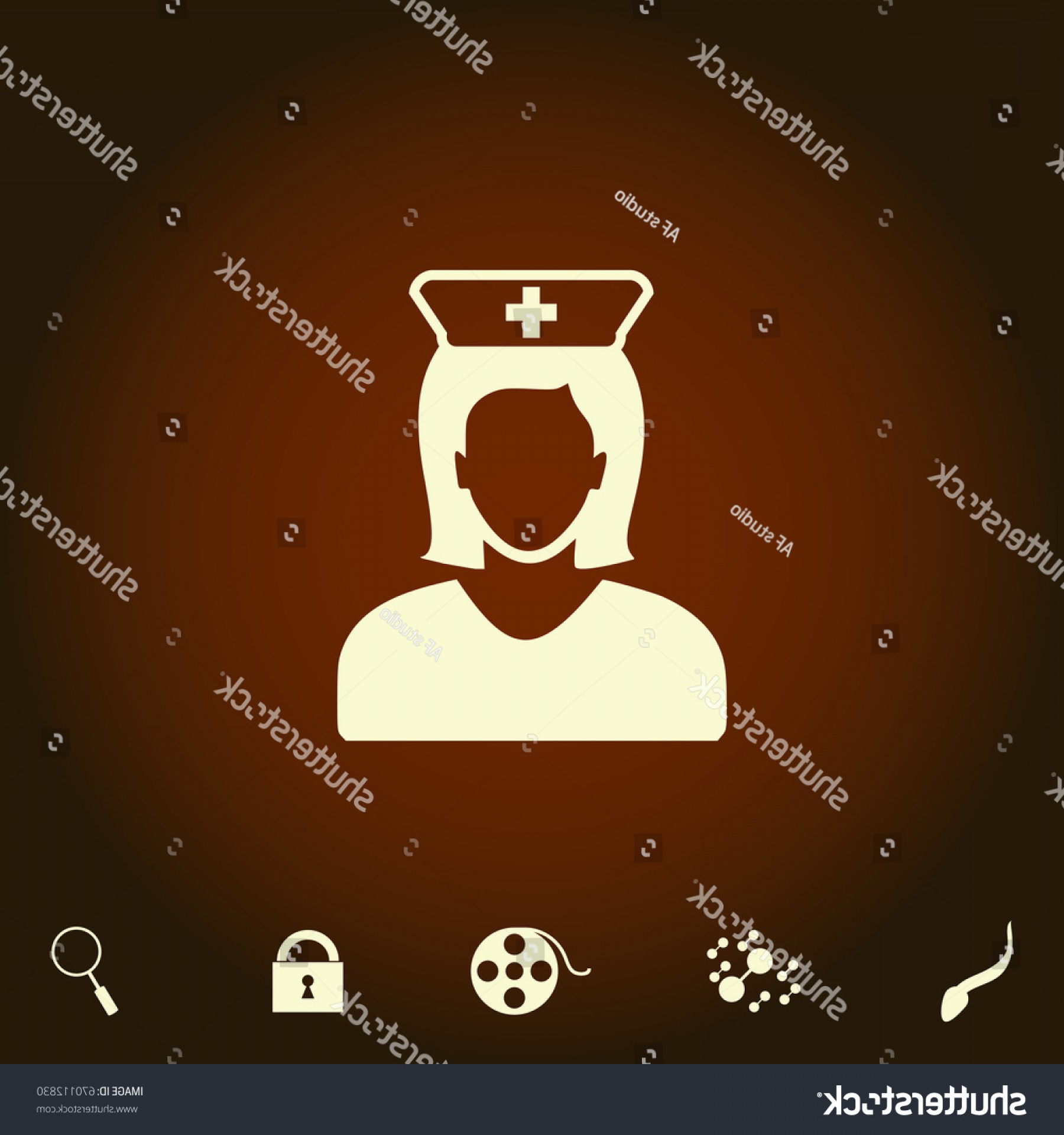 1800x1920 Nurse Simple Vector Icon Illustration Symbol Shopatcloth
