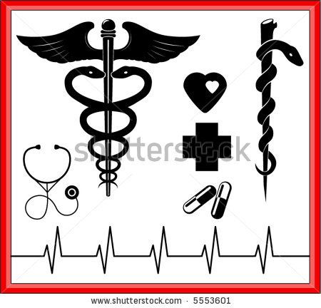 450x432 Vector Symbols Many Medical Symbols And Medical Logos Stock