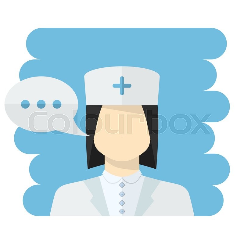 800x800 Vector Nurse Vector.vector Medical Worker Icon Female Nurse Avatar