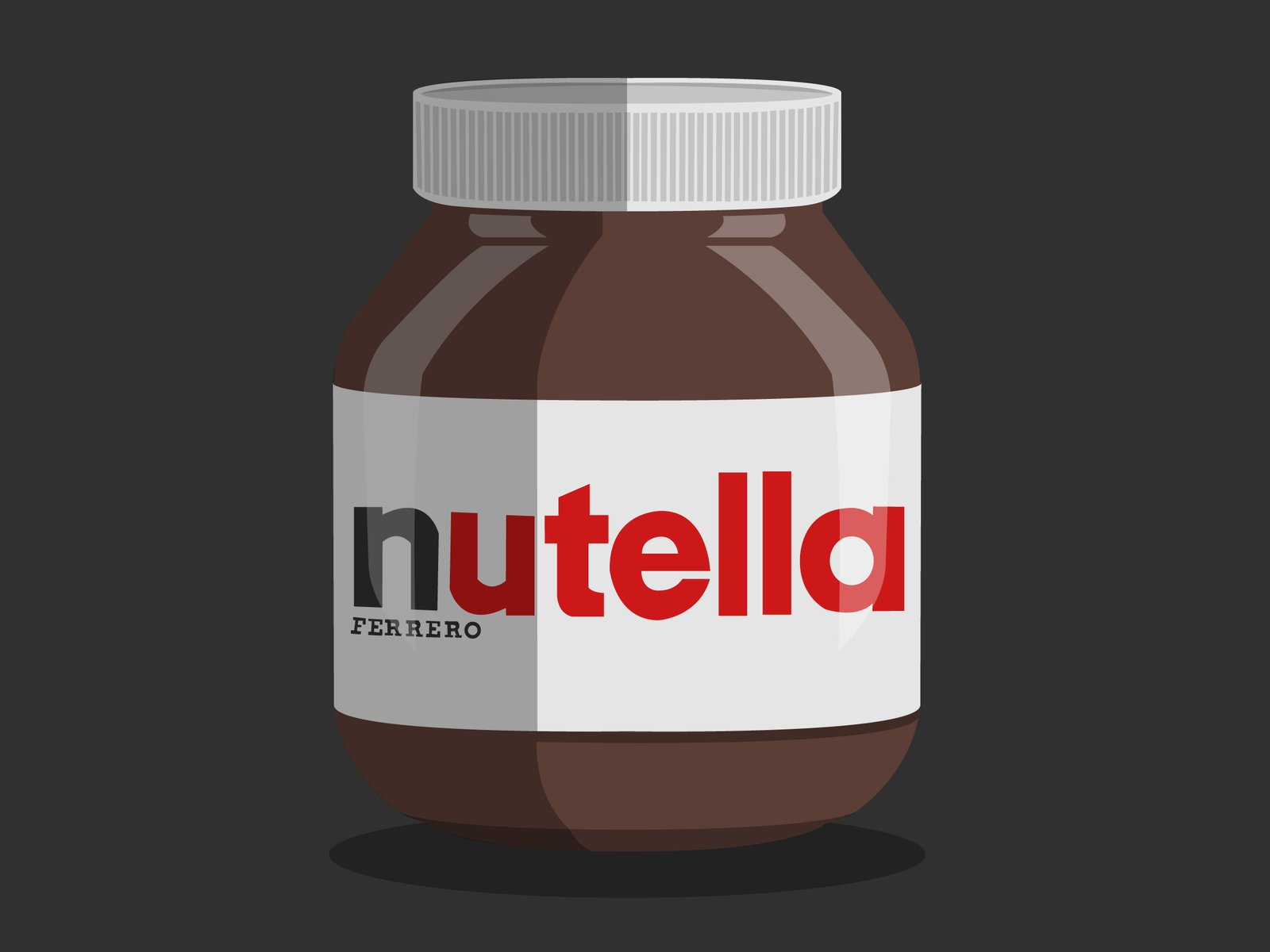 1600x1200 Nutella Jar By Lauren Royal