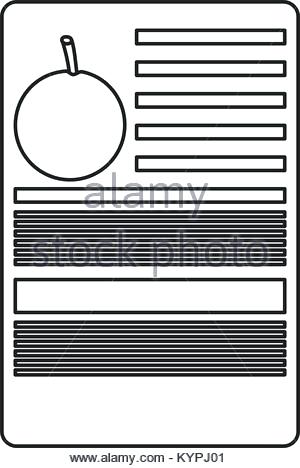 300x468 Orange Nutrition Facts Label Template Stock Vector Art Orange