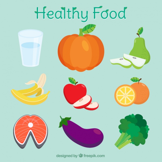 626x626 Healthy Foods For Good Nutrition Vector Free Download