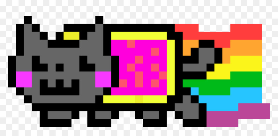 900x440 Nyan Cat Youtube Pixel Art Desktop Wallpaper
