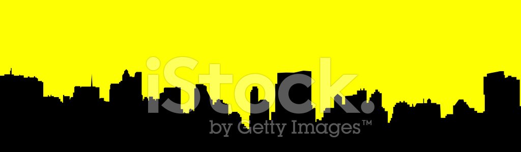 1024x299 Nyc Skyline ( Vector) Stock Vectors