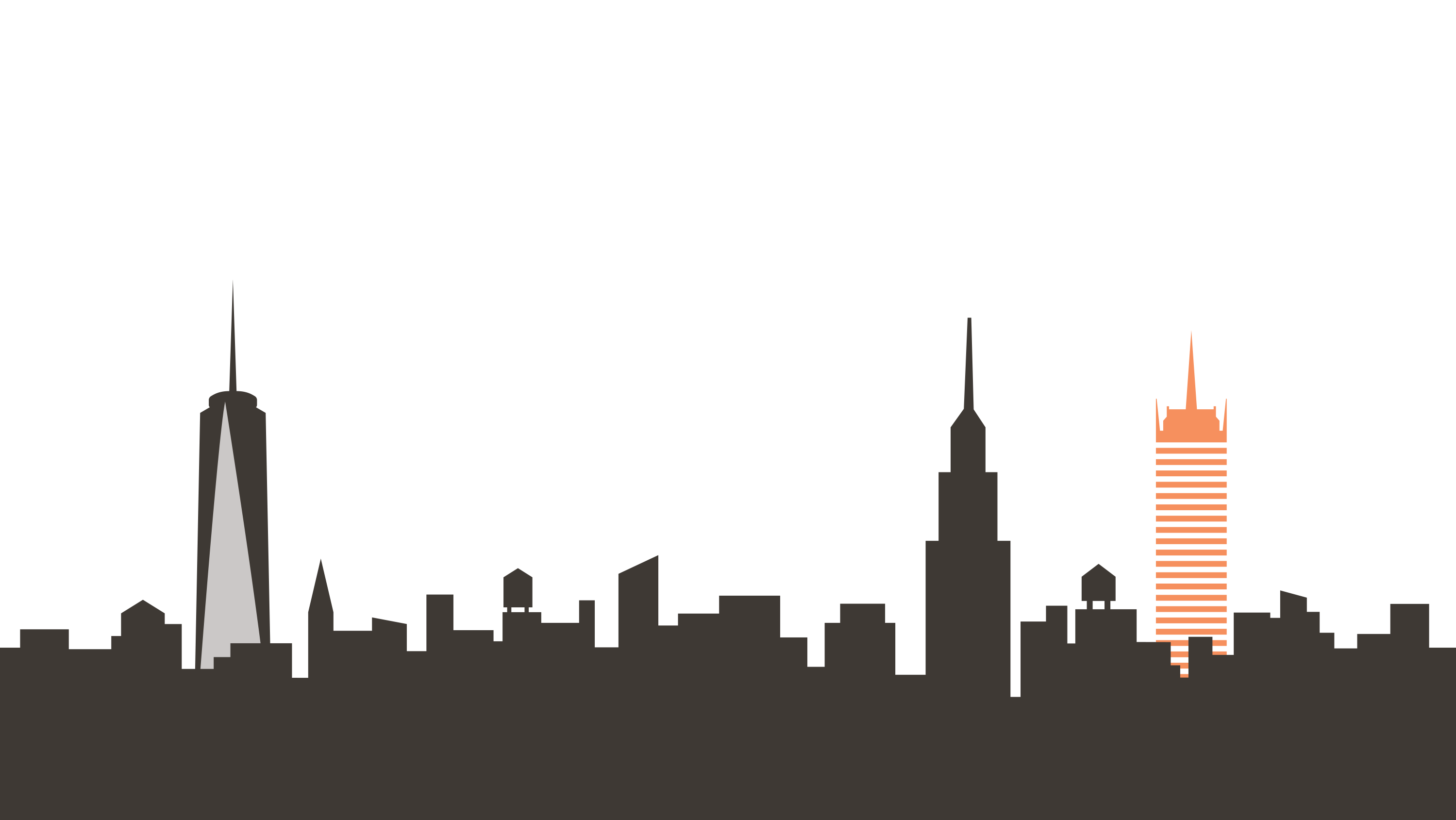 2999x1689 Skyline Vector Black And White Download Free Download On
