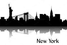 236x157 This Is A Free Svg File To Download Featuring New York Skyline