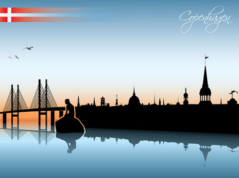 492x368 New York City Skyline Silhouette Free Vector Download (10,518 Free