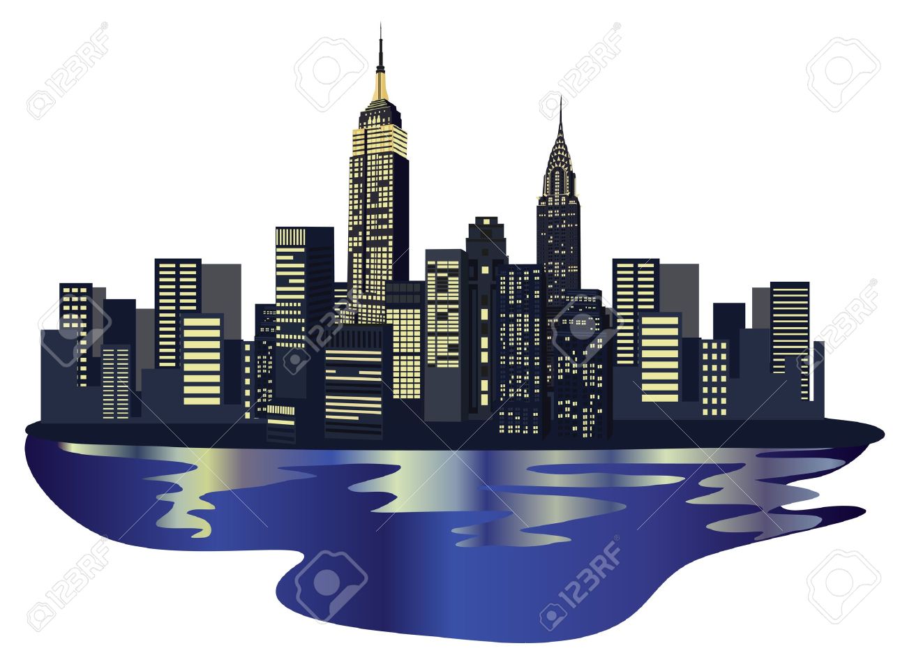 1300x949 Cityscape Clipart Nyc Skyline Free Collection Download And Share