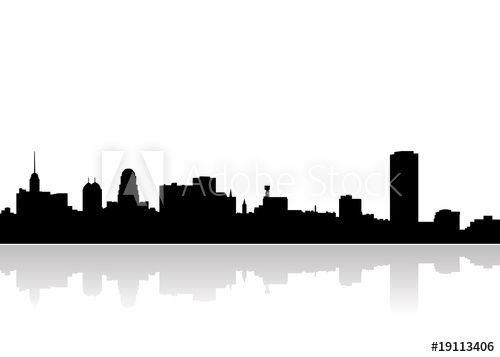 500x357 Skyline Clipart Skyline Buffalo ~ Frames ~ Illustrations ~ Hd