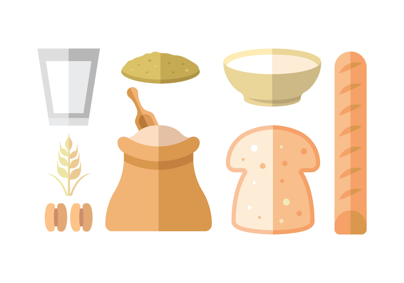 1400x980 Oats Free Vector Art