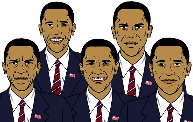 626x396 Barack Obama Mix Vector Free Download