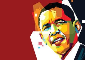 274x195 Free Free Obama Vector Portrait Two Psd Files, Vectors Amp Graphics
