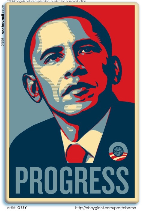 473x710 Obama Poster From Obey Vectorvault