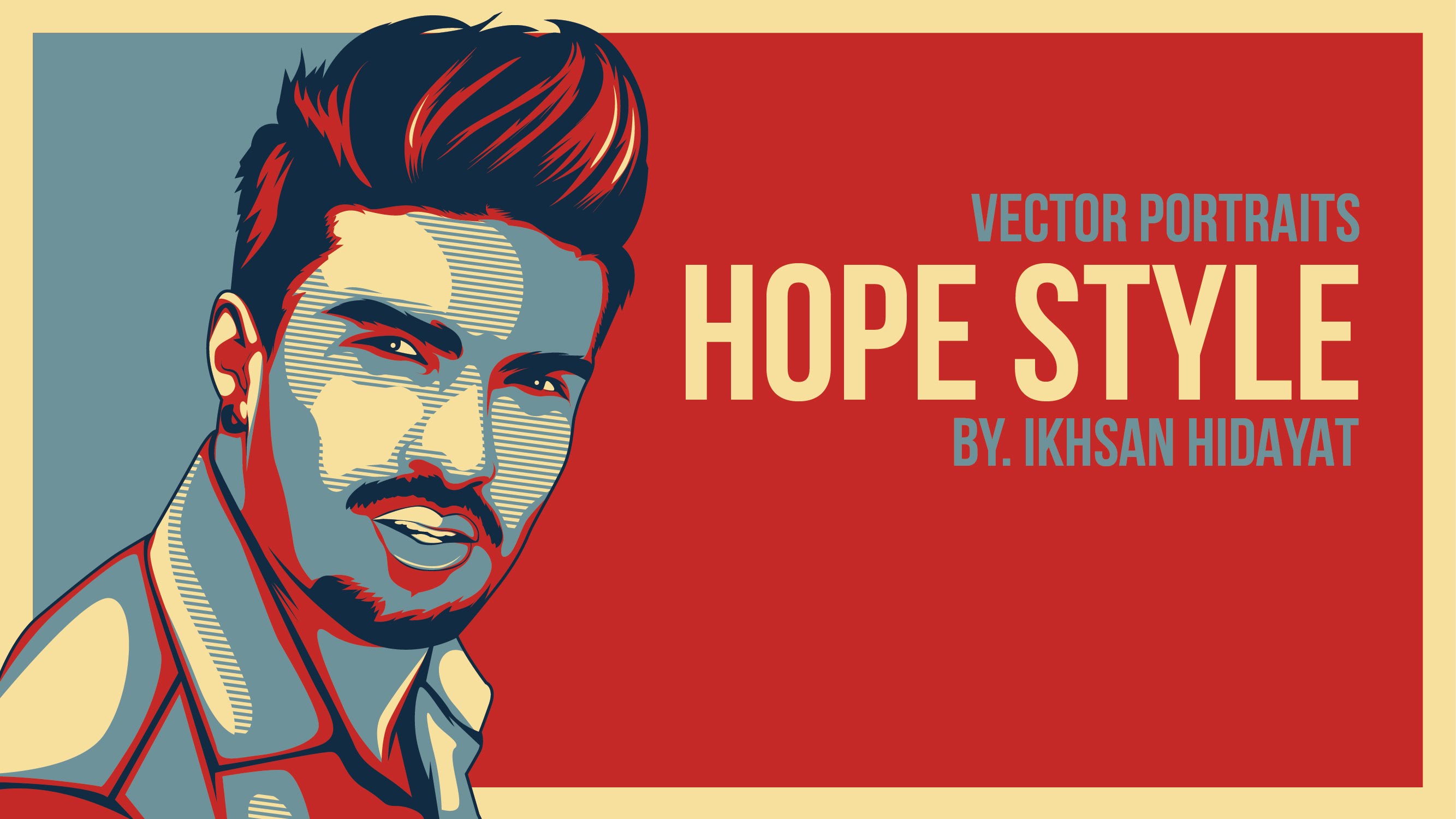 2667x1500 Obama Hope Style Tutorial Vector