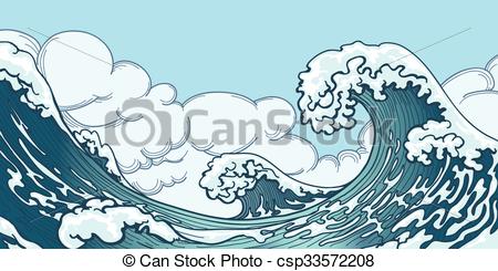 450x245 Waves Clipart Giant Wave ~ Frames ~ Illustrations ~ Hd Images