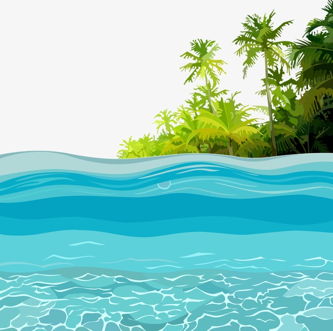 650x646 Vector Ocean, Ocean, Sea Island, Vector Png And Vector For Free