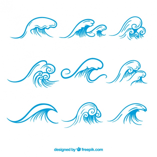626x626 Ocean Wave Vector Free Download 73783 Loadtve
