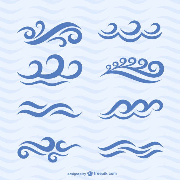 626x626 Wave Icons Vector Free Download
