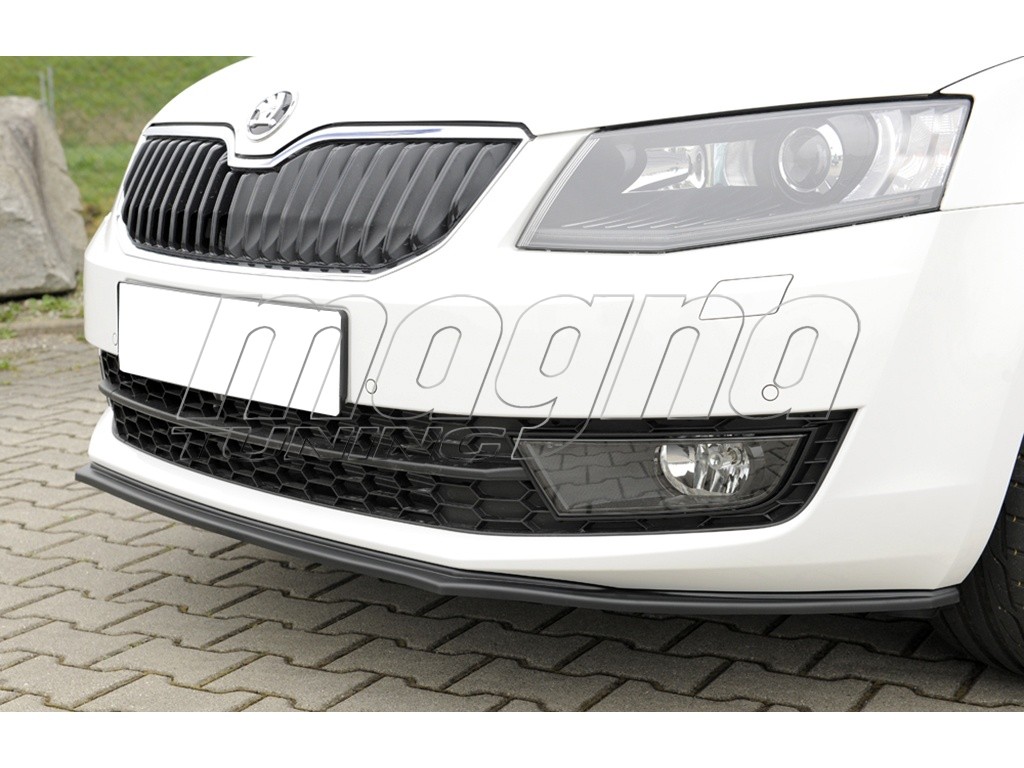 1024x768 Skoda Octavia Mk3 5e Vector Front Bumper Extension