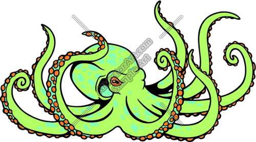 500x278 Clipartvector Art Of Octopus Clipart Panda