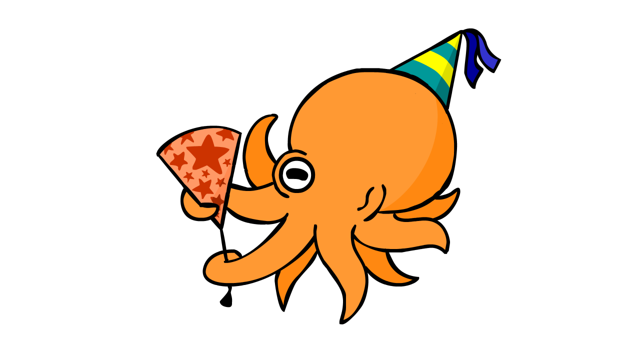1280x720 Octopus Clipart Vector Free Octopus Clipart