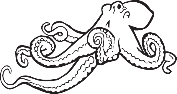600x320 Collection Of Free Octopus Vector Skull. Download On Ubisafe