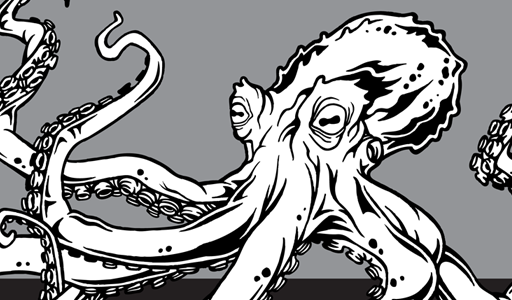 512x300 Octopus Clipart Vector Pack Vector Genius