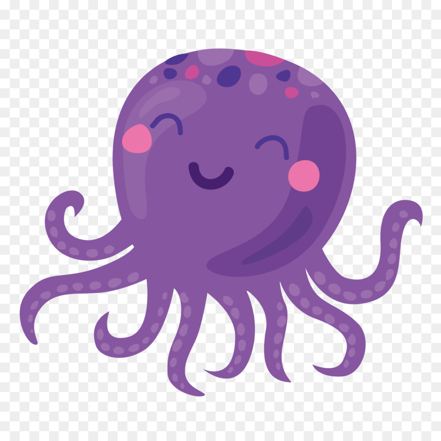 900x900 Octopus Cartoon Icon