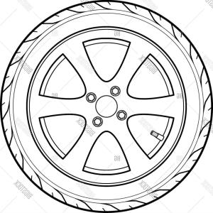 Off Road Tire Vector at GetDrawings | Free download