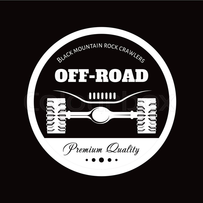 800x800 Off Road Car Or Truck Adventure Trip Logo Template, Vector Icon Of