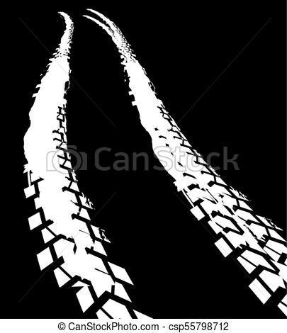 405x470 Tire Track Road. Tire Tracks Print Texture. Off Road Background