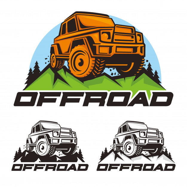 626x626 Offroad Car Logo Vector Vector Premium Download