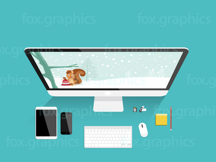 720x540 Modern Office Background