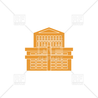 400x400 Office Building Icon Vector Image Vector Artwork Of Architecture