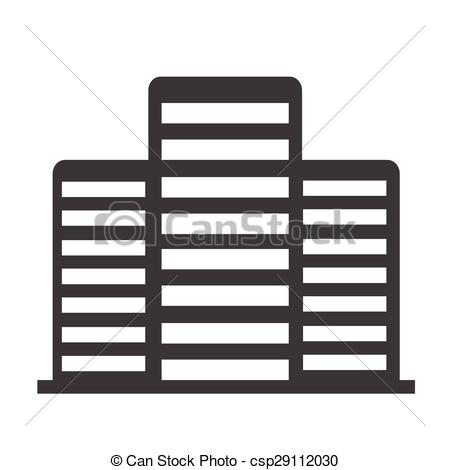 450x470 Office Building Icon Vectors