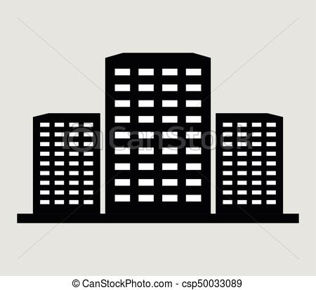 450x413 Office Building Icon.
