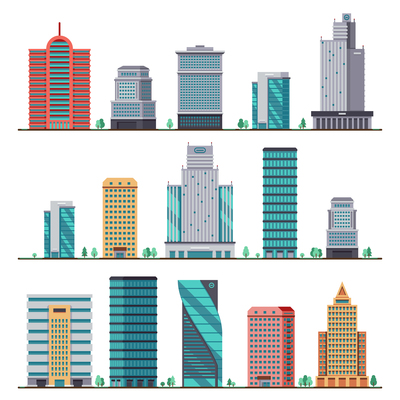 400x400 Page 1 Office Building On Curated Vector Illustrations, Stock