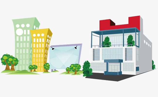 650x400 Company Office Building, Writing Floor Plans, Office Building