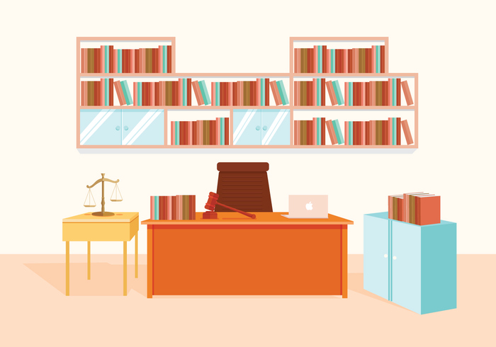 700x490 Law Office Vector
