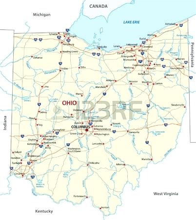 Ohio Map Vector at GetDrawings | Free download