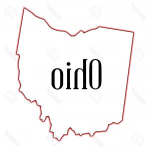 300x300 Map Of The Us State Of Ohio Vector Sohadacouri