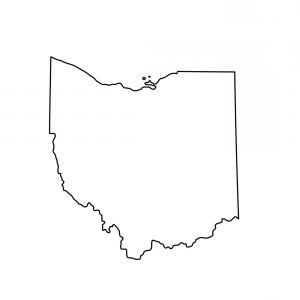 Ohio Outline Vector at GetDrawings | Free download