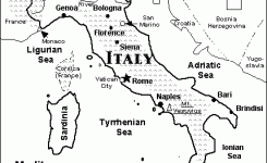 245x150 Blank Map Of Ohio Ohio State Blank Vector Outline Map Set Stock