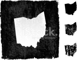 265x200 Ohio Map Royalty Free Vector Art Royalty Free Vector Background