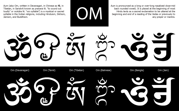 600x375 Free Om Symbol Vector 123freevectors