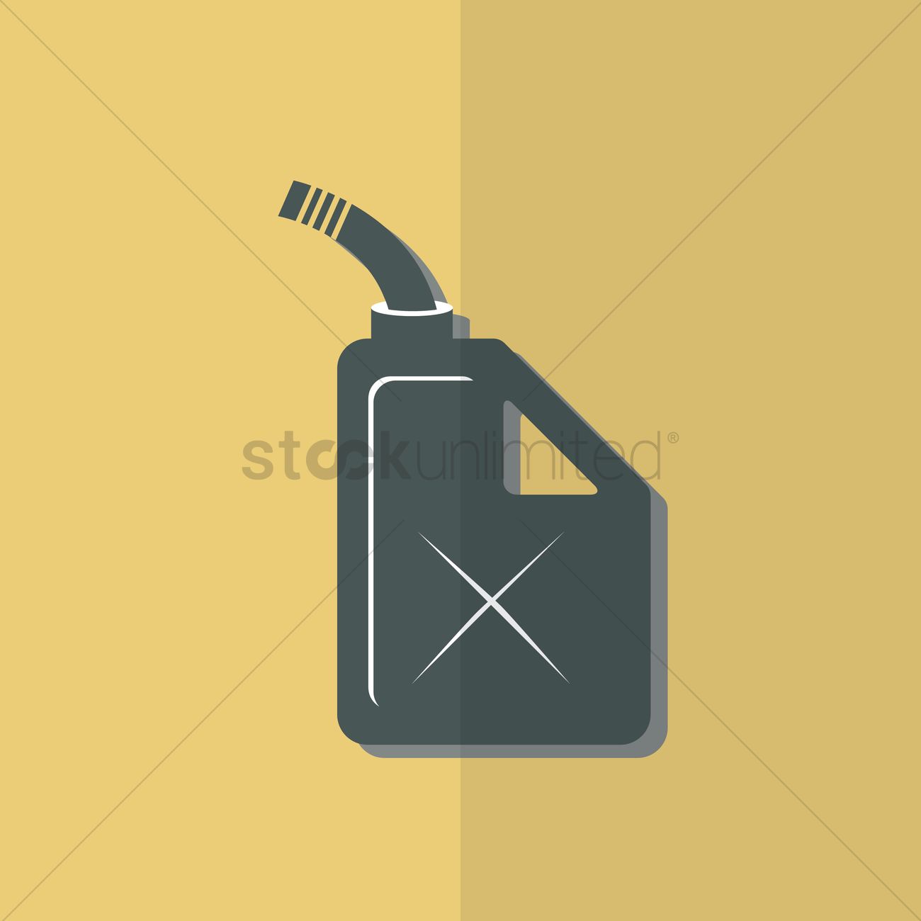 1300x1300 Oil Can Vector Image