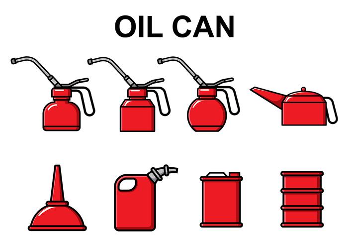 700x490 Free Oil Can Vector