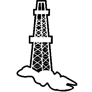 300x300 Tower Clipart Oil Derrick