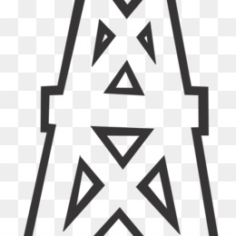 260x260 Oil Derrick Vector Clipart