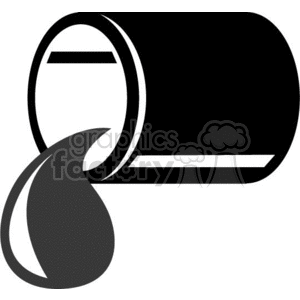300x300 Royalty Free Oil Spill 371885 Vector Clip Art Image